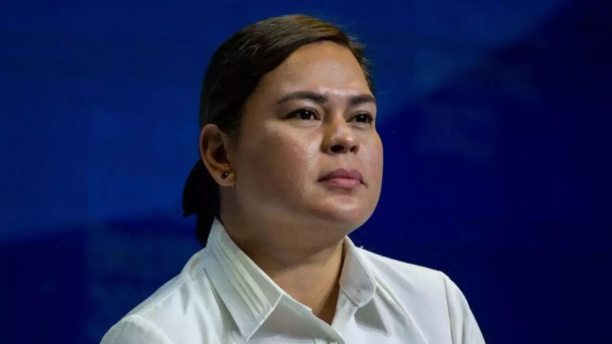 Sara Duterte admite plan de venganza contra Ferdinad Marcos Jr