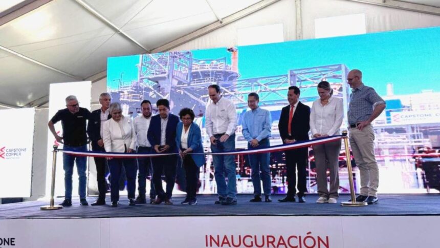 Capstone Copper invierte US$870 millones en expansión minera en Chile