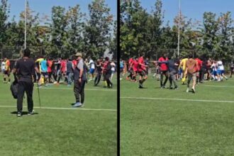 Violenta agresión mancha semifinal de fútbol joven entre Unión Española y Universidad Católica