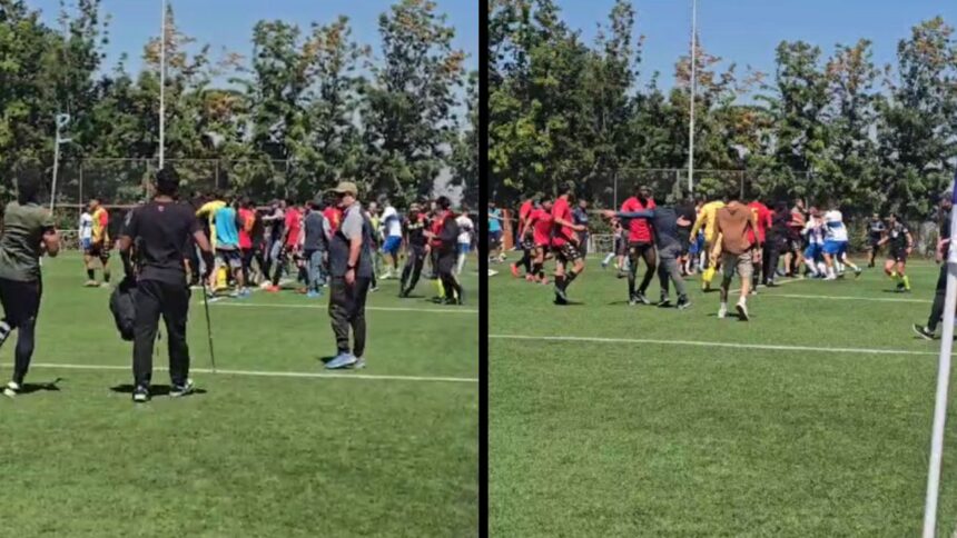 Violenta agresión mancha semifinal de fútbol joven entre Unión Española y Universidad Católica