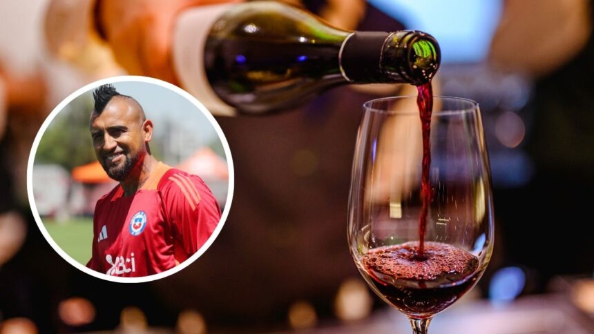 Arturo Vidal sorprende con su nuevo vino "King 23" de calidad