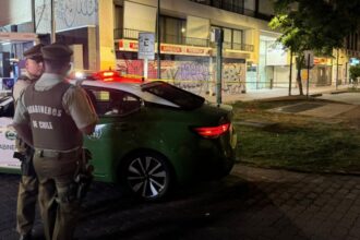 Motociclista en riesgo vital tras dramático asalto en Ñuñoa