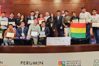 Jóvenes de Perú y Colombia premiados con 5.000 USD en minería