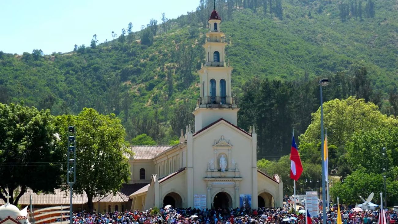 Gran peregrinación al Santuario de Lo Vásquez espera reunir multitud Gran peregrinación al Santuario de Lo Vásquez espera reunir multitud