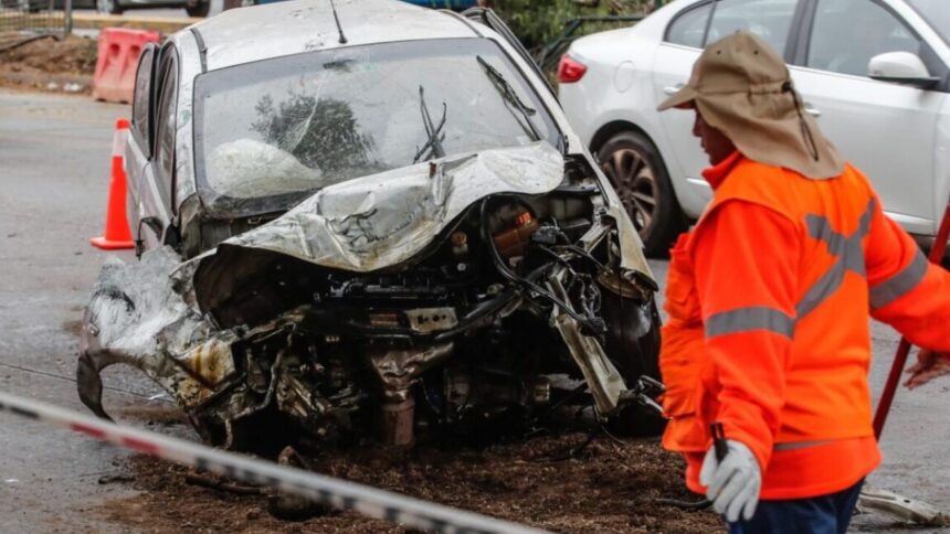 Trágico accidente en Ñuñoa: Joven de 18 años fallecido por choque violento