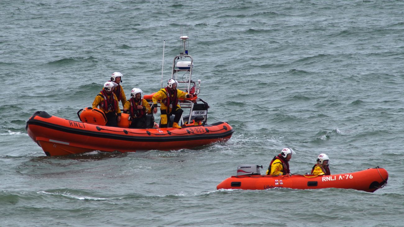 Rescate heroico de pescador a la deriva en Chiloé