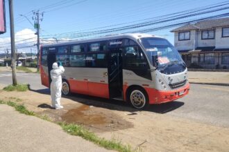 Trabajadora del Hospital de Valdivia fallece por disparo en bus