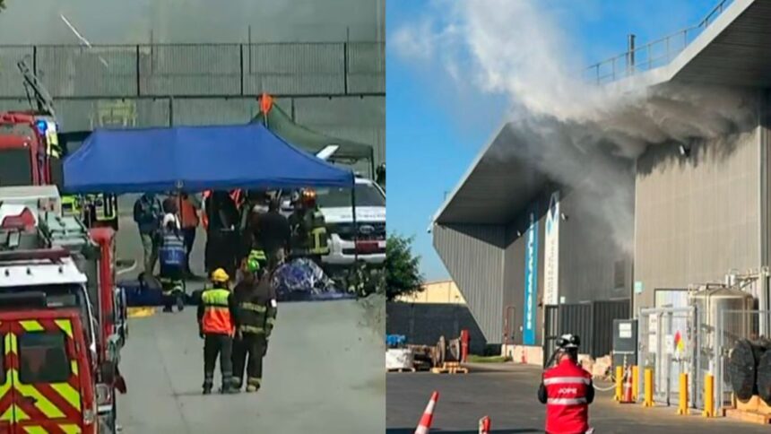 Emergencia química en empresa de Pudahuel: evacuaciones y medidas preventivas