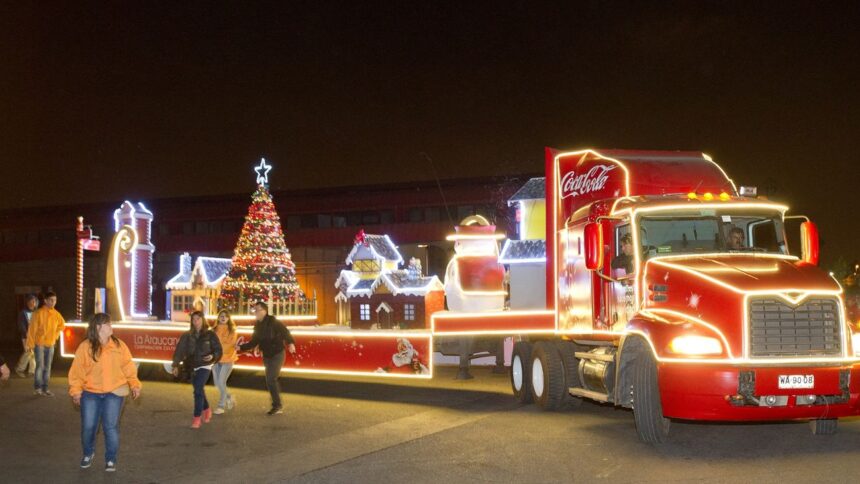 Caravana Navideña de Coca Cola iluminará Concepción el 8 de diciembre