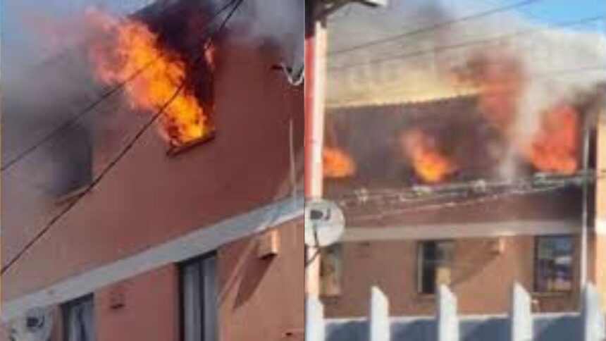 Incendio en San Pedro de la Paz deja tres departamentos destruidos