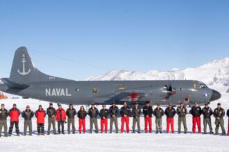 La Armada de Chile marca un hito en la Antártica
