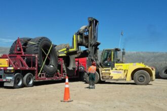 Minera Candelaria logra reciclar neumáticos con éxito, protegiendo el medio ambiente