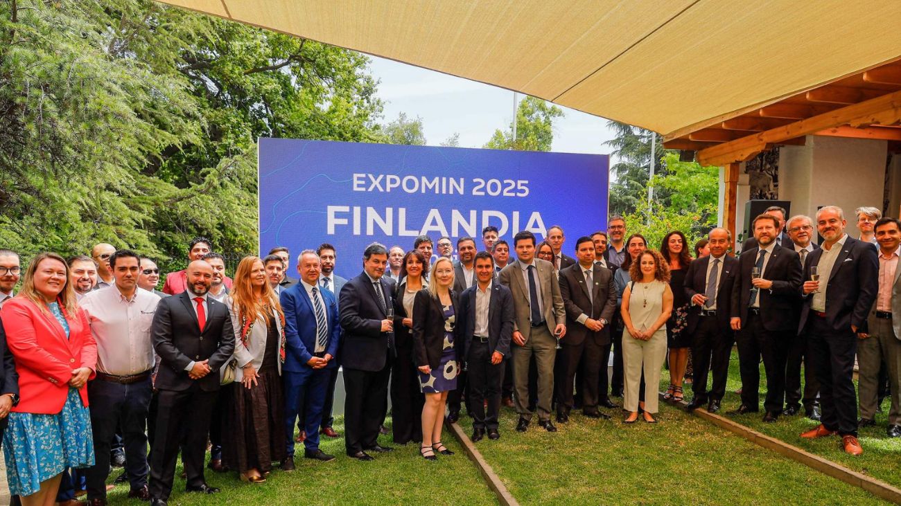 Finlandia, país invitado especial en Expomin 2025 con 15 empresas expositoras Finlandia, país invitado especial en Expomin 2025 con 15 empresas expositoras