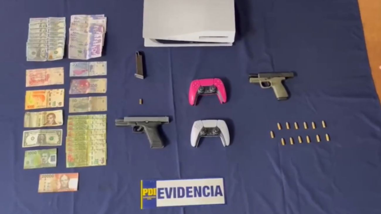 Operación "Cacería" de la PDI atrapa a dos ladrones en Colina