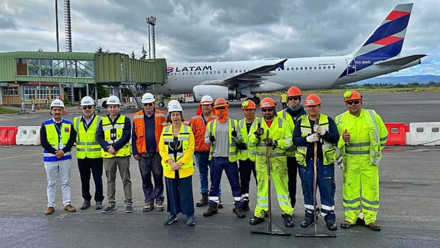Reapertura y obras de conservación en aeródromo Pichoy hasta junio