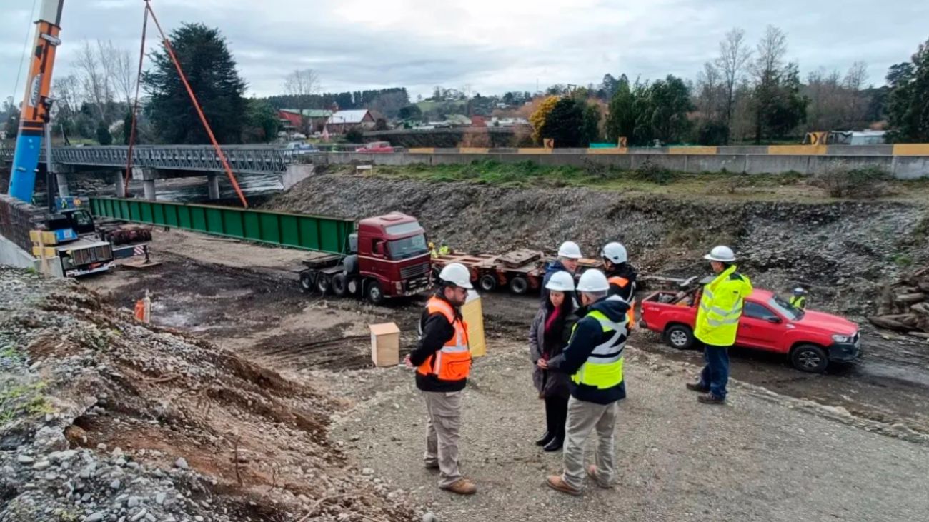 Proyectan habilitar el Puente Cancura en Osorno antes de enero