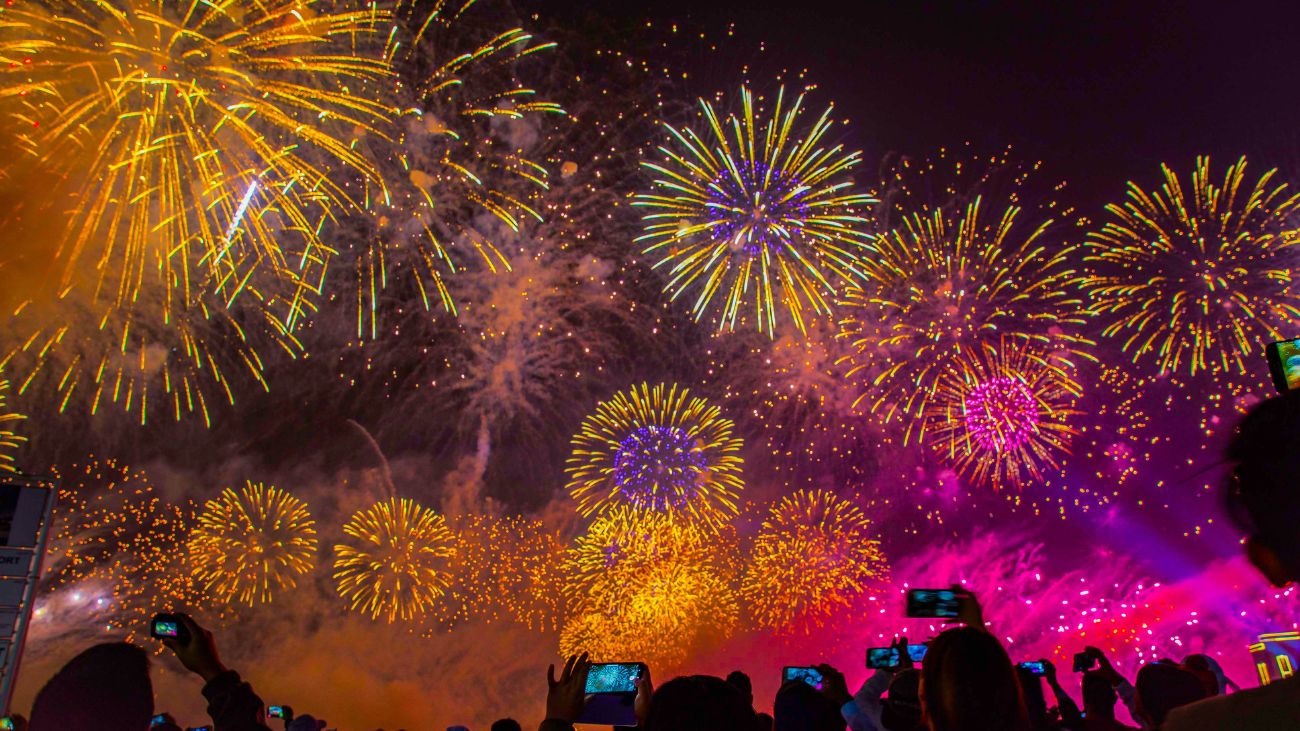 Lista de comunas con y sin fuegos artificiales para Año Nuevo 2025 Lista de comunas con y sin fuegos artificiales para Año Nuevo 2025