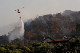 Intenso despliegue para controlar incendio en Paine: últimas noticias