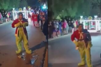 Carabinero disfrazado del Grinch agredido por defender a colega en La Pintana