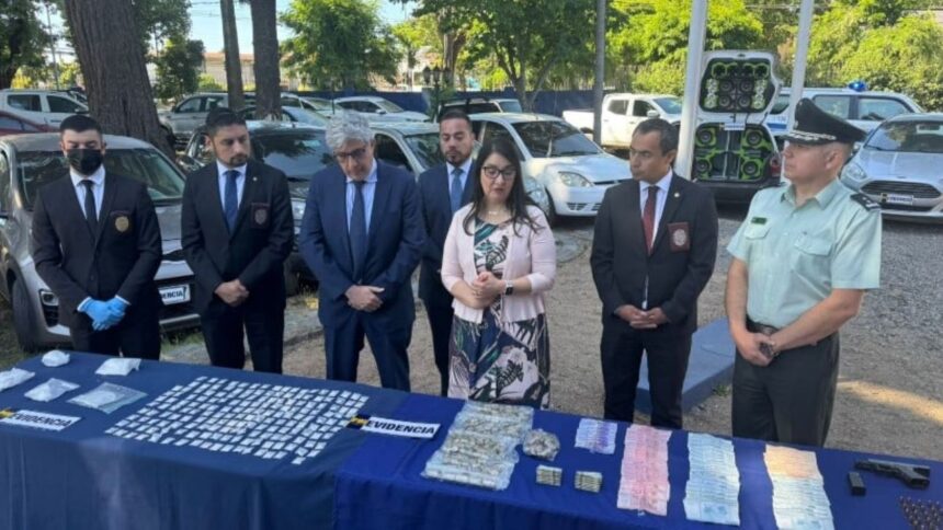Desarticulan banda de tráfico de drogas en Chillán: 13 detenidos