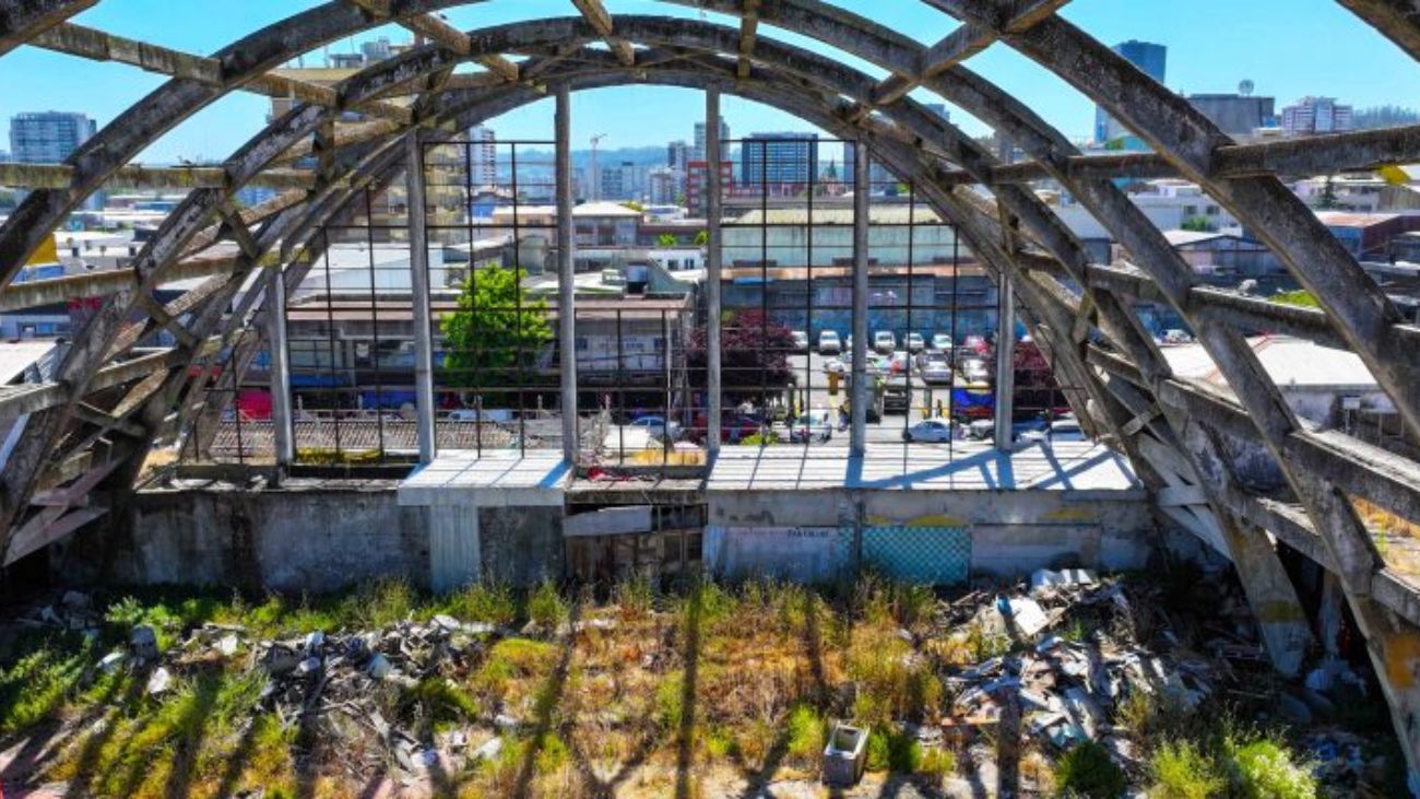 Restauración Mercado Central de Concepción avanza con resultados alentadores