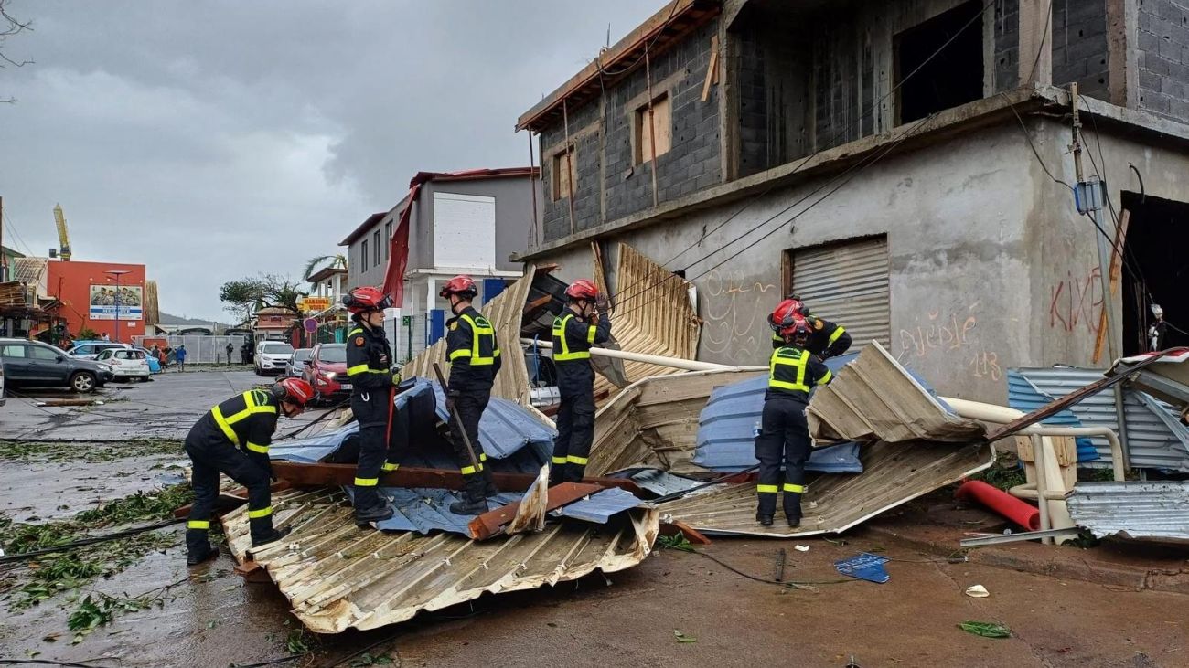 Ciclón Chido en Mayotte deja 14 muertos y graves daños Ciclón Chido en Mayotte deja 14 muertos y graves daños