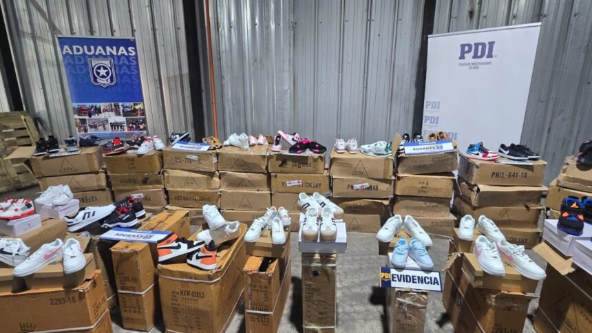 PDI incauta $1.8 millones en prendas deportivas falsificadas de Adidas