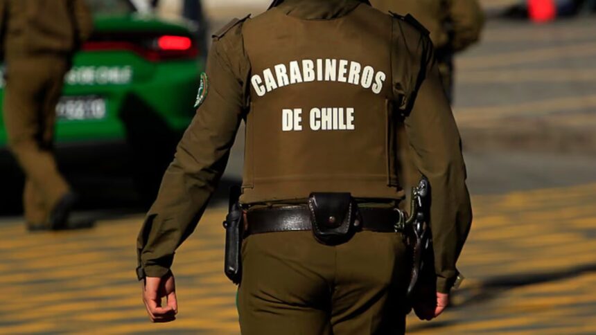 Sujeto armado hiere a carabineros y resulta herido en abdomen