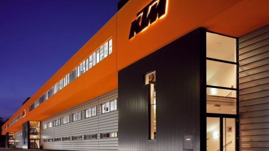 KTM cierra su fábrica en Austria por situación financiera crítica