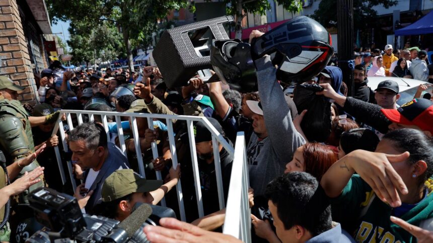 Protesta por violencia en SAR Los Quillayes: funcionarios exigen seguridad