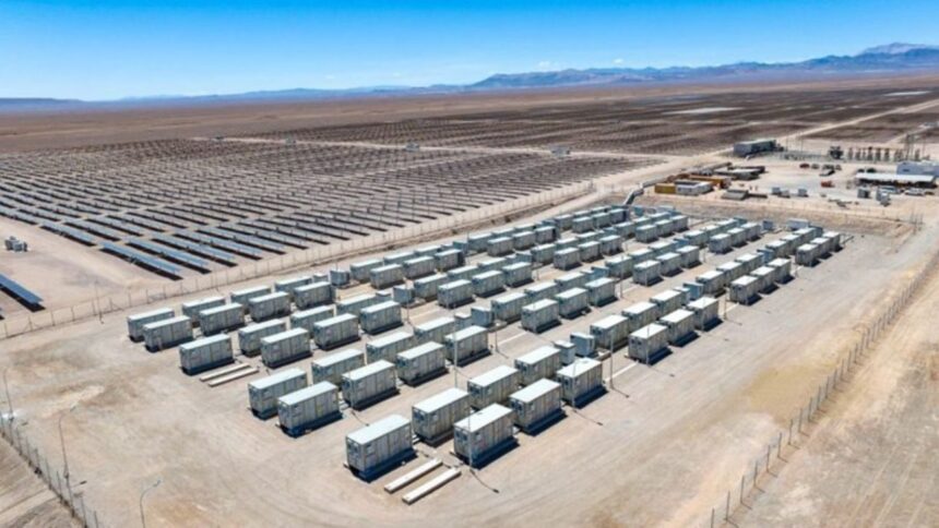 Oasis de Atacama: Proyecto de baterías en Chile alcanza 0,6GWh de almacenamiento