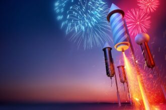 Comunas con fuegos artificiales y sin en Año Nuevo 2025