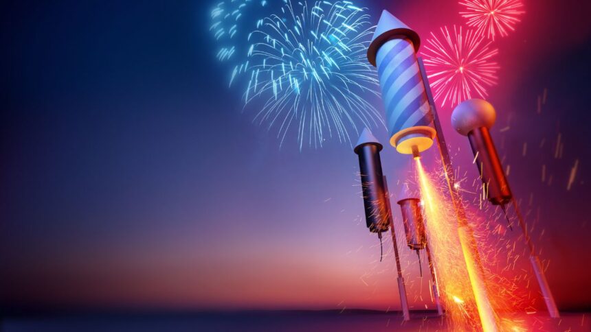 Comunas con fuegos artificiales y sin en Año Nuevo 2025