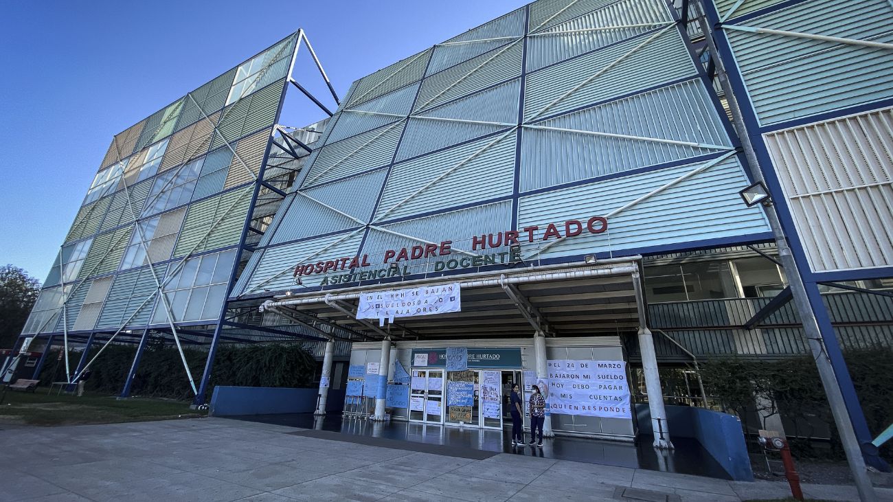 Violencia en Hospital Padre Hurtado: Funcionarias heridas con perdigones Violencia en Hospital Padre Hurtado: Funcionarias heridas con perdigones