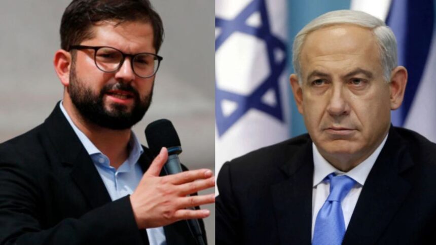 Boric llama a Netanyahu criminal de guerra ante Comunidad Palestina en Chile