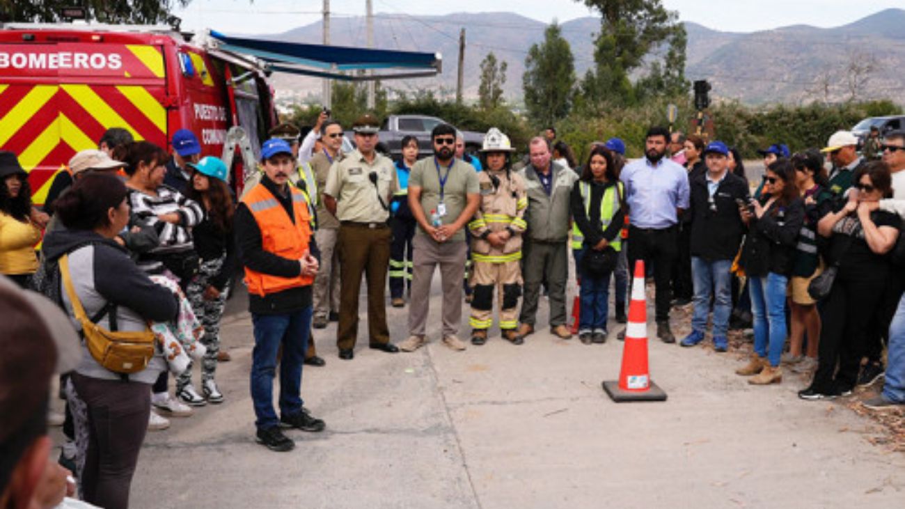 Simulacro de evacuación en zona aledaña a tranques de relaves de Anglo American: avances en plan de coordinación ante emergencia