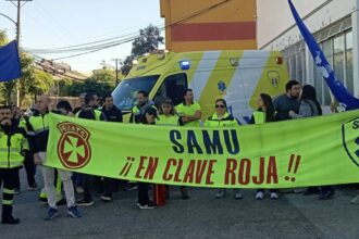Dirigentes de la salud exigen mejoras ante paralización del personal del SAMU