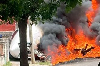 Tragedia en Buenos Aires: Avión privado se estrella dejando dos fallecidos