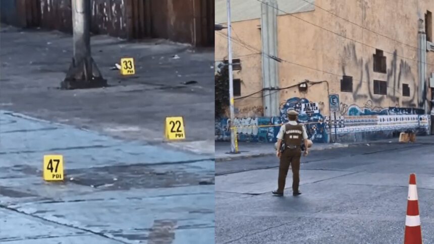 Balacera en La Vega Central: un muerto y un herido por disputa entre bandas