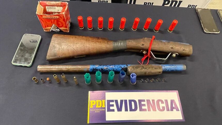 Incautan armas y más de un millón de pesos en operativo policial en Osorno