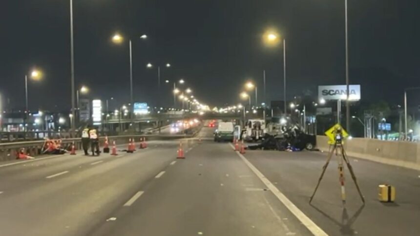Accidente fatal en Autopista Aconcagua deja un muerto y un herido grave