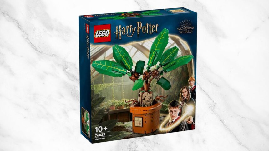 Harry Potter: Mandrágora articulada de LEGO, el regalo ideal esta Navidad