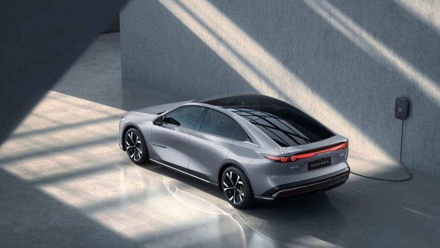 Mazda EZ-6: El éxito de la berlina eléctrica en China
