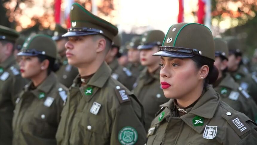 Graduación de 500 nuevos carabineros fortalece seguridad en Chile