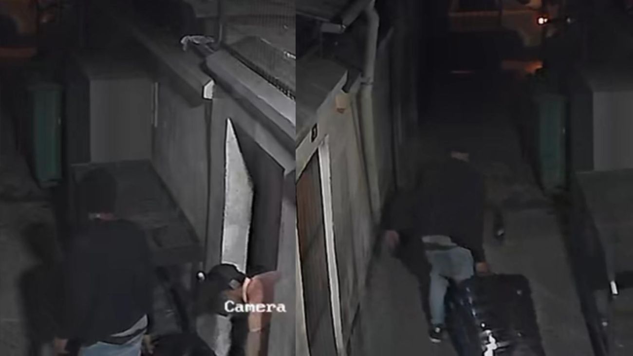 Escalofriante traslado en maleta del Tren de Aragua en Santiago