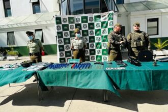 Desarticulan red criminal de robo de autos y narcotráfico en Valparaíso