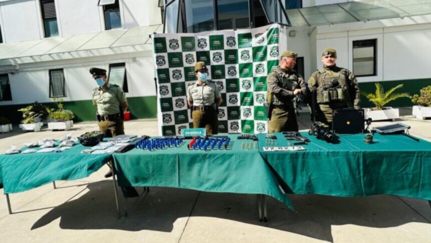 Desarticulan red criminal de robo de autos y narcotráfico en Valparaíso