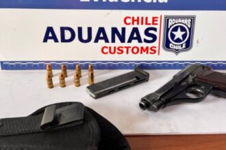 Conductor argentino intenta ingresar pistola y balas a Chile ilegalmente