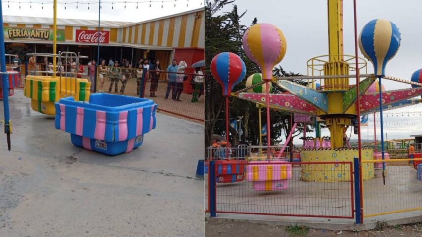 Tres heridos en Parque Antu por fallo en juego mecánico"Samba"