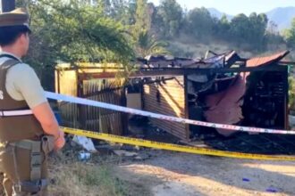 Fallecido en incendio en Curacaví: investigan causas del siniestro forestal